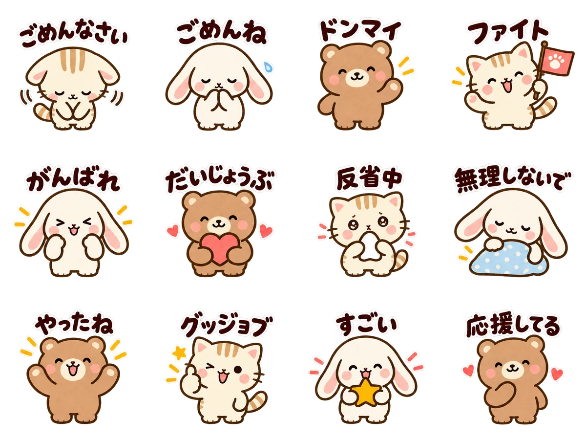 ごめんね・応援