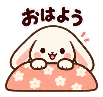 おはよう